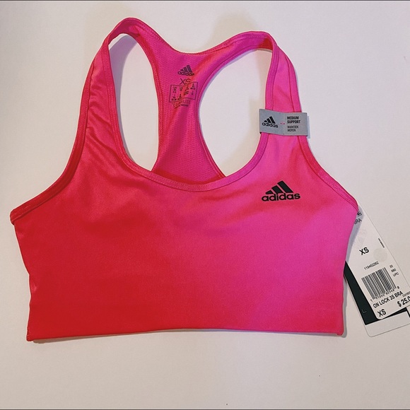 ❗️2 for $20❗️NEW! Adidas Medium Impact Sports Bra - Picture 3 of 7